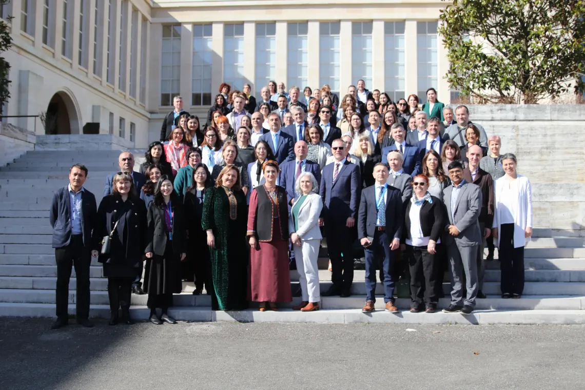 Group photo from TransMonEE Network Meeting 2026